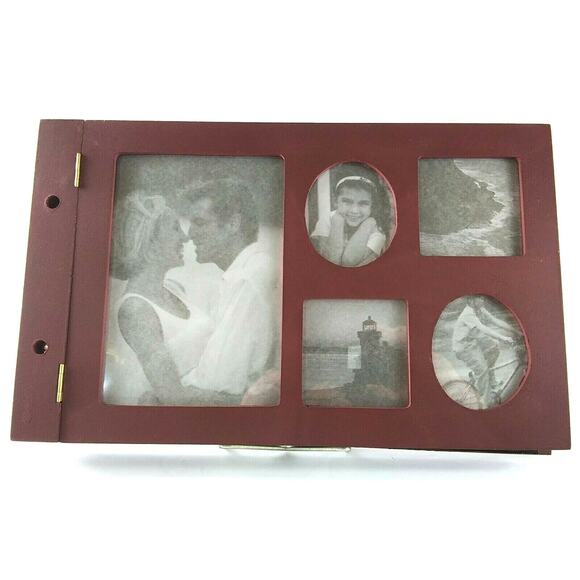 Photo Album 240 Capacity Wooden Keeper - Picture 5 of 12